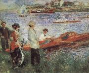 Oarsmen at Charou Pierre-Auguste Renoir